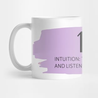 111 Angel Number purple Mug